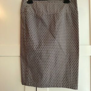 Shelby Blue Pencil Skirt